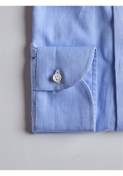CAMICIA TWILL - AZZURRO MEDIO LUIGI BORRELLI - NAPOLI | PS10003- 8