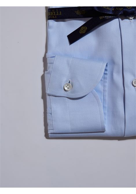 CAMICIA TWILL/OXFORD ROYAL COLLECTION - AZZURRO LUIGI BORRELLI - NAPOLI | PS70102- 11