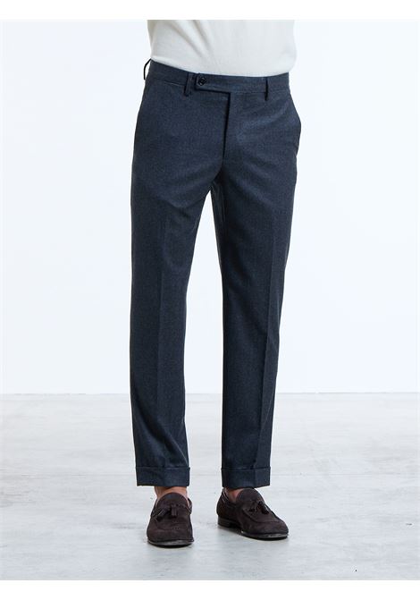 PANTALONE CLASSICO NO PENCES LANA - GRIGIO SCURO LUIGI BORRELLI - NAPOLI | PTSP-CCK27923- 03