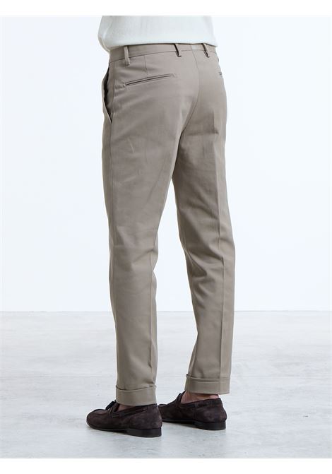 PANTALONE CLASSICO NO PENCES COTONE - BEIGE LUIGI BORRELLI - NAPOLI | PTSP-CCK9025- 02