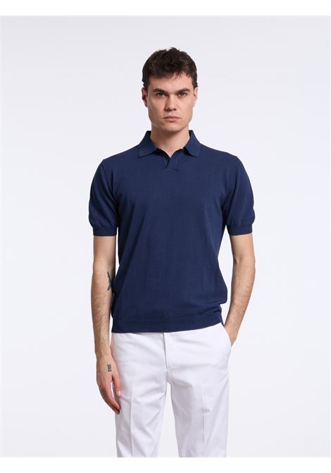 SKIPPER SHORT-SLEEVE POLO - BLUE LUIGI BORRELLI - NAPOLI | 16KN1015-CCK10013- 11