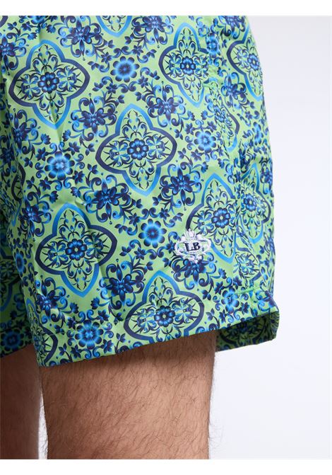 SWIM SHORTS - GREEN LUIGI BORRELLI - NAPOLI | BW1002- 02