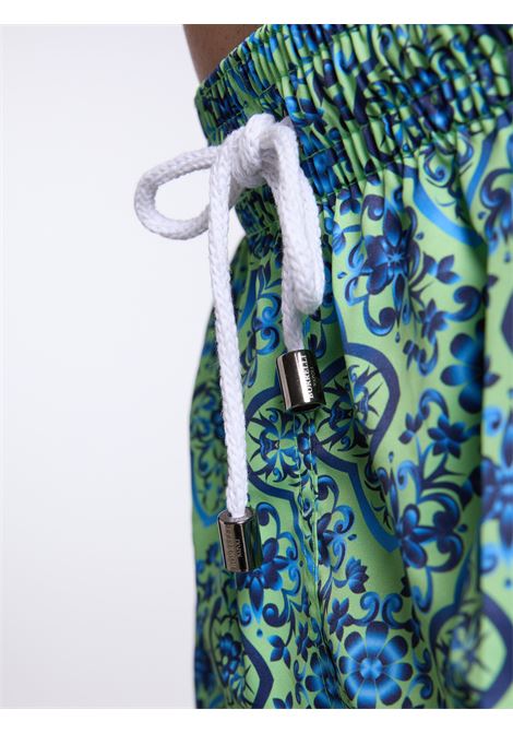 SWIM SHORTS - GREEN LUIGI BORRELLI - NAPOLI | BW1002- 02