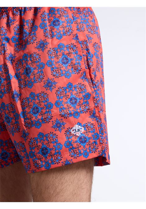 SWIM SHORTS - ORANGE LUIGI BORRELLI - NAPOLI | BW1002- 03
