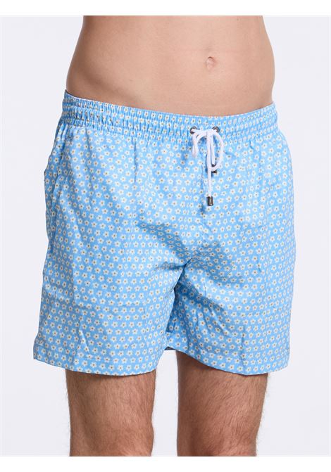 SWIM SHORTS - LIGHT BLUE LUIGI BORRELLI - NAPOLI | BW1003- 01