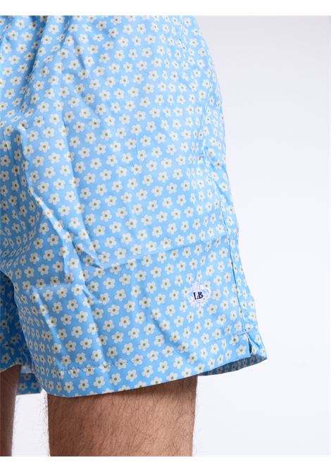 SWIM SHORTS - LIGHT BLUE LUIGI BORRELLI - NAPOLI | BW1003- 01