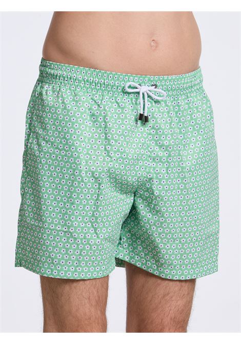 SWIM SHORTS - GREEN LUIGI BORRELLI - NAPOLI | BW1003- 02
