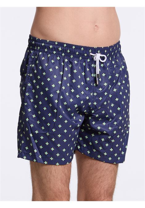SWIM SHORTS - BLUE LUIGI BORRELLI - NAPOLI | BW1005- 02