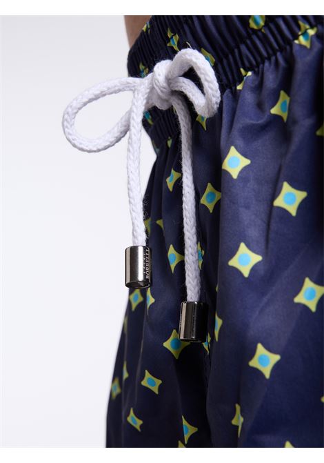 SWIM SHORTS - BLUE LUIGI BORRELLI - NAPOLI | BW1005- 02