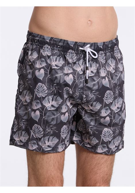 SWIM SHORTS - BLACK LUIGI BORRELLI - NAPOLI | BW1010- 01