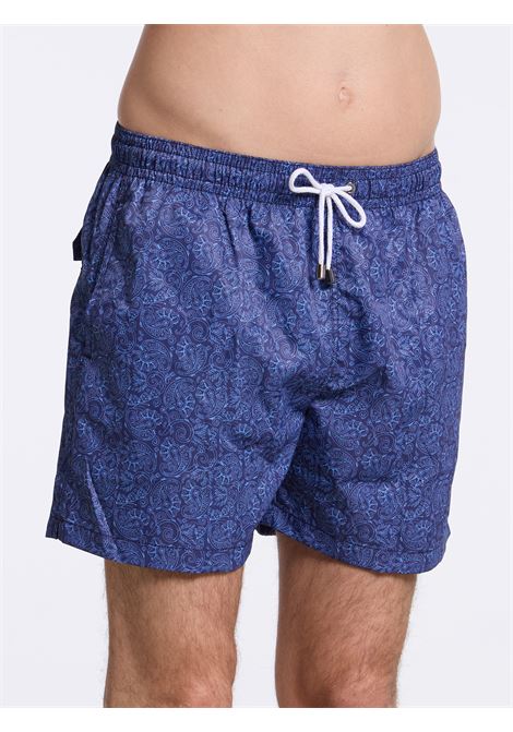SWIM SHORTS - BLUE LUIGI BORRELLI - NAPOLI | BW1013- 01