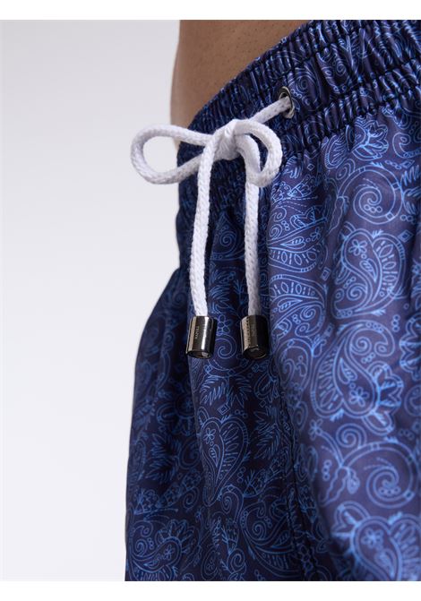 SWIM SHORTS - BLUE LUIGI BORRELLI - NAPOLI | BW1013- 01