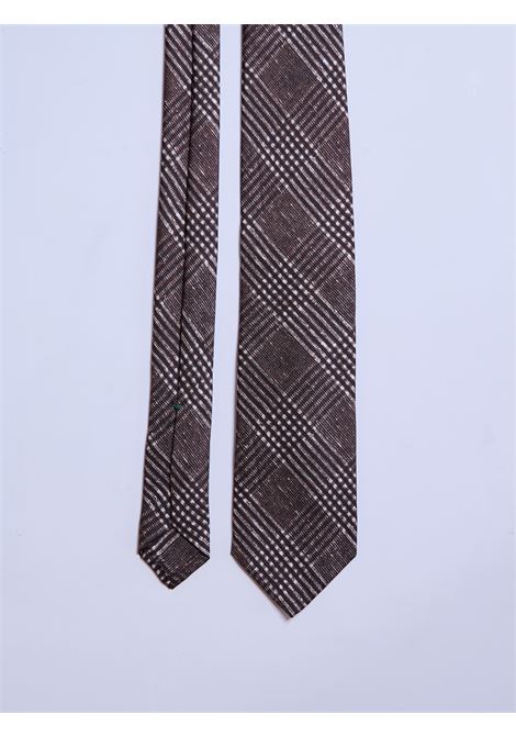 SARTORIAL TIE - BROWN LUIGI BORRELLI - NAPOLI | CR621005- 02