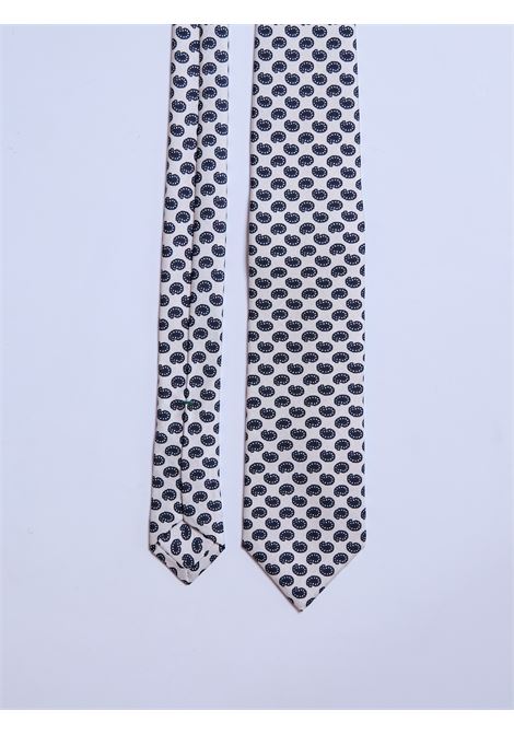 SARTORIAL TIE - WHITE LUIGI BORRELLI - NAPOLI | CR621005- 04