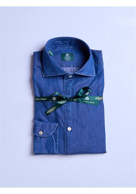 CAMICIA DENIM - BLU MEDIO