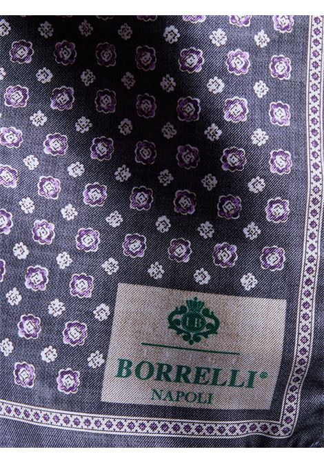 POCHETTE DA TASCHINO IN SETA - NERO LUIGI BORRELLI - NAPOLI | PO1002- 7