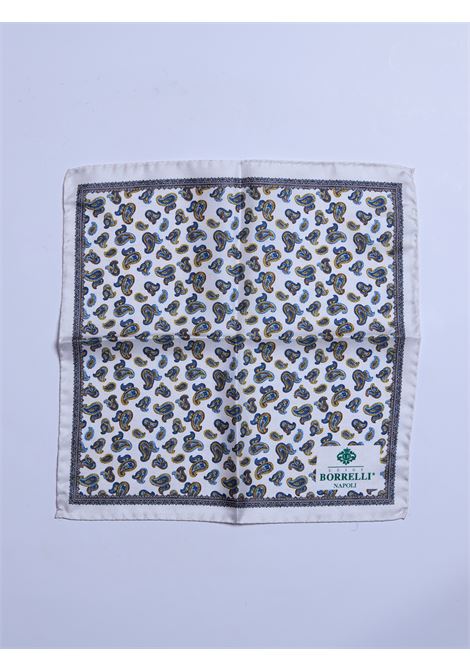 SILK POCKET SQUARE - BEIGE LUIGI BORRELLI - NAPOLI | PO1003- 2