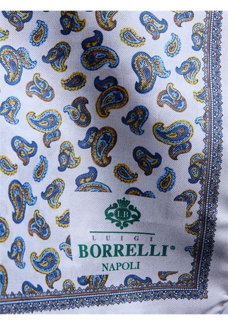 SILK POCKET SQUARE - BEIGE LUIGI BORRELLI - NAPOLI | PO1003- 2