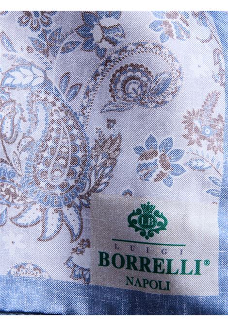 SILK POCKET SQUARE - GREY LUIGI BORRELLI - NAPOLI | PO1004- 6