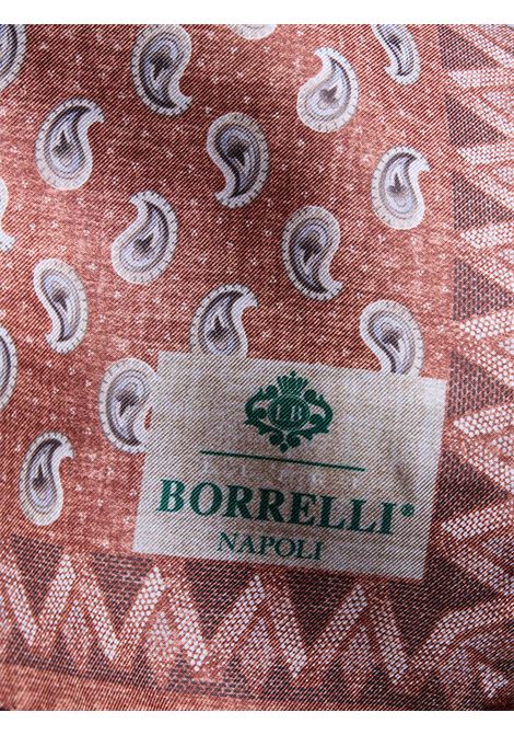 POCHETTE DA TASCHINO IN SETA - ROSSO LUIGI BORRELLI - NAPOLI | PO1005- 3