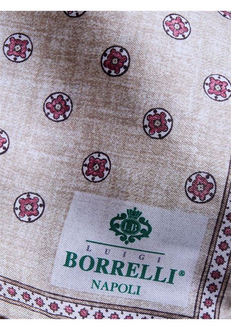 POCHETTE DA TASCHINO IN SETA - BEIGE LUIGI BORRELLI - NAPOLI | PO1006- 3