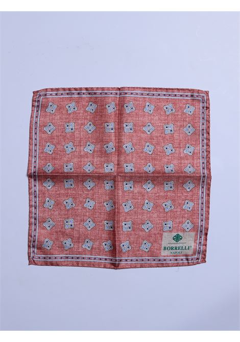 POCHETTE DA TASCHINO IN SETA - ROSSO LUIGI BORRELLI - NAPOLI | PO1007- 4