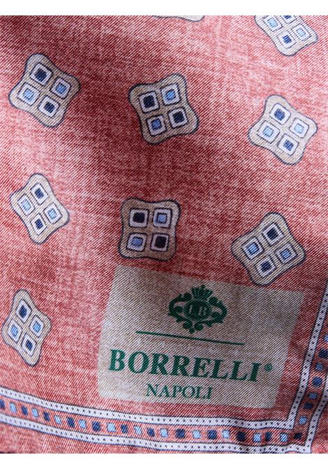 POCHETTE DA TASCHINO IN SETA - ROSSO LUIGI BORRELLI - NAPOLI | PO1007- 4