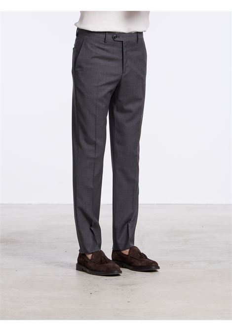 CLASSIC NO PENCES WOOL TROUSERS - GREY LUIGI BORRELLI - NAPOLI | PTSP-CCK201024- 01