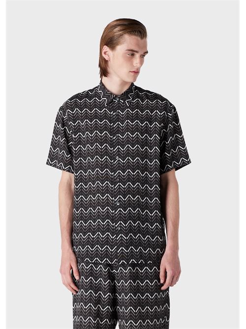 Camicia in lyocell ARMANI | 3R1CQ7F074