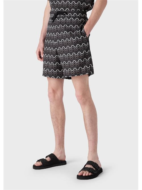 Bermuda stampa all over ARMANI | 3R1PR0F074