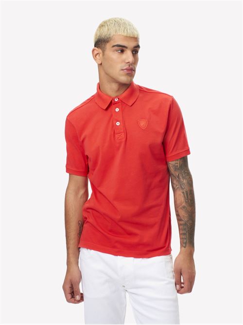 Polo uomo in jersey. BLAUER | 23SBLUT02366453