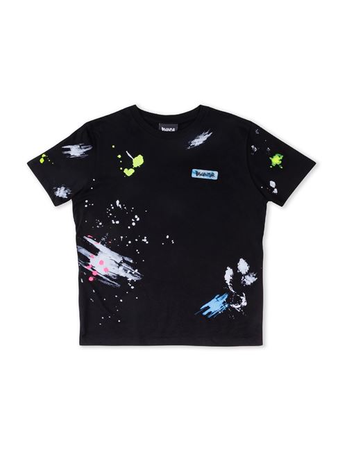 T- shirt 53481 DISCLAIMER | DS53481NERO