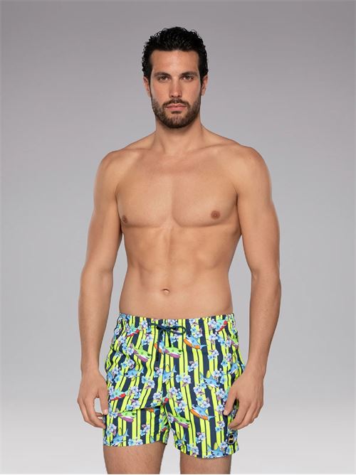 Short microfibra fantasia EFFEK | FK23-2087U