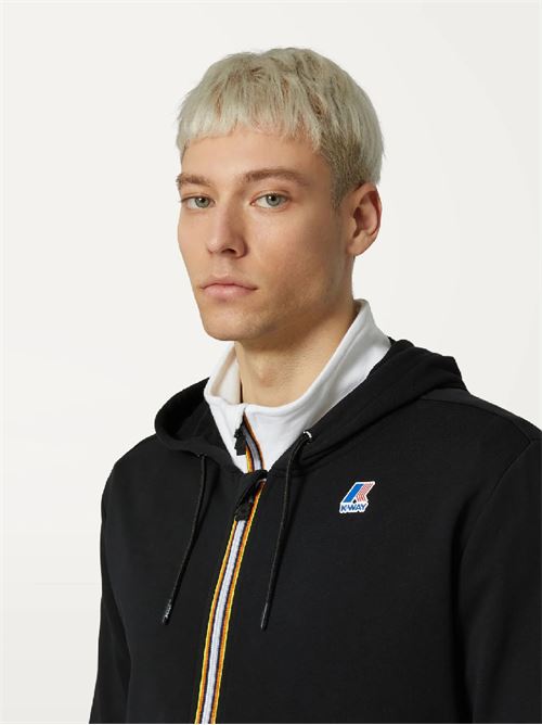 Felpa cotone K-WAY | K4115ZWUSY