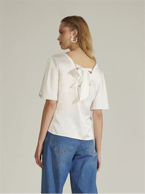 Blusa scollo a V LE SARTE DEL SOLE | SSM2974B.CO
