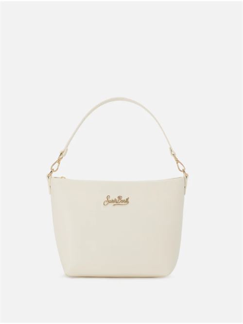 Borsa Aline in pelle liscia bianca MC2 | 01506 ALINELEATHER 10