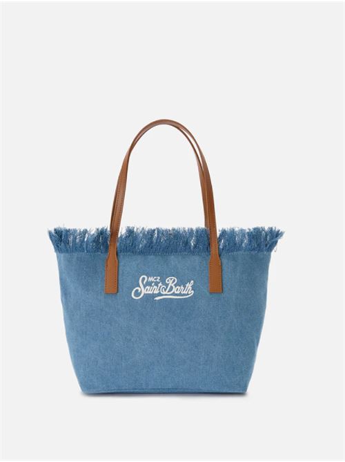 Borsa Shopper Medium City effetto denim MC2 | CITY 00436DENIM