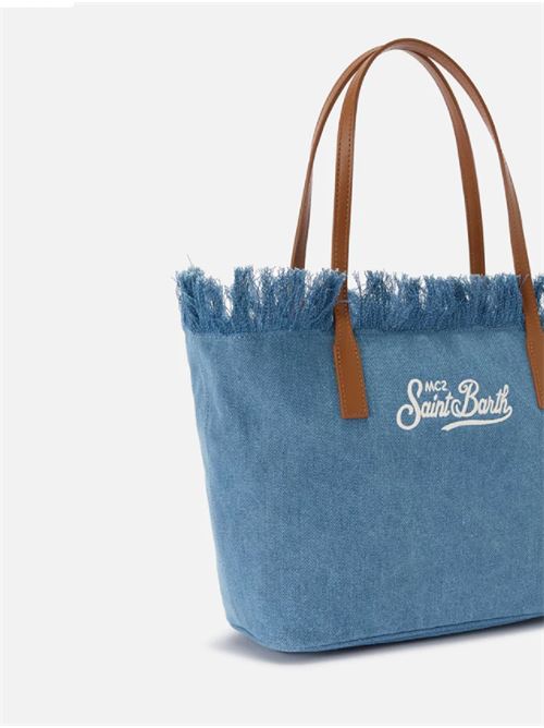 Borsa Shopper Medium City effetto denim MC2 | CITY 00436DENIM