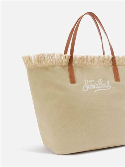 Borsa Shopper City Regular canvas beige MC2 | CITY 0174111
