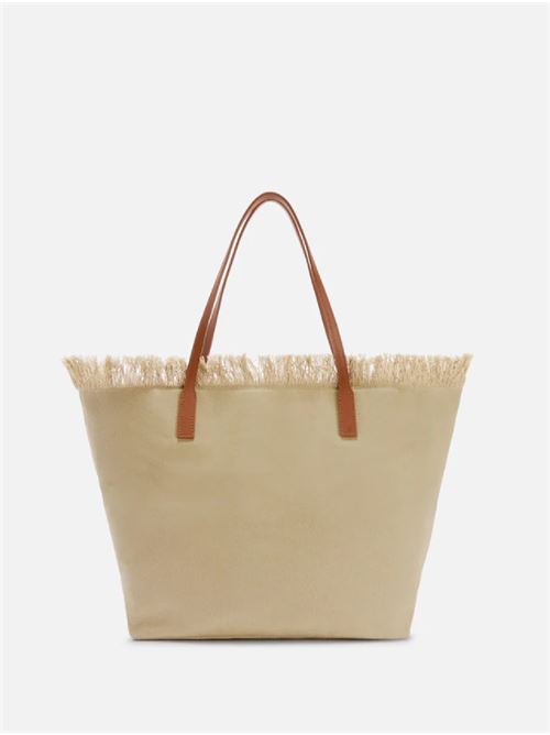 Borsa Shopper City Regular canvas beige MC2 | CITY 0174111