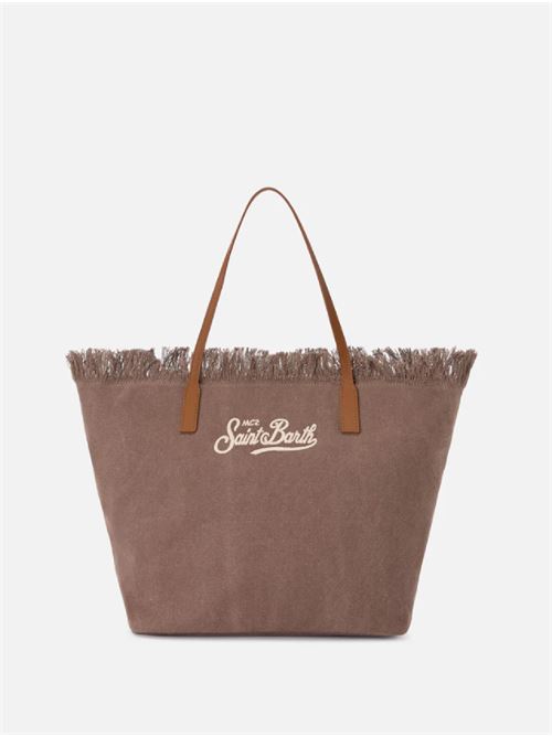 Borsa Shopper City Regular canvas marrone MC2 | CITY 0174218