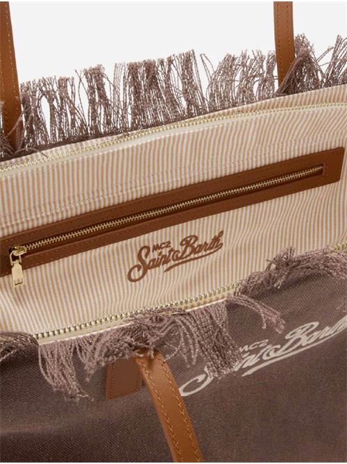 Borsa Shopper City Regular canvas marrone MC2 | CITY 0174218