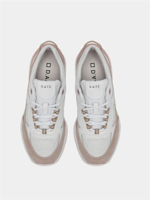 Sneaker running in tessuto tecnico D.A.T.E | FUGA METHODWHITE