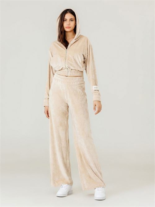 Pantalone dritto in ciniglia HINNOMINATE | HNW1034NOCCIOLA