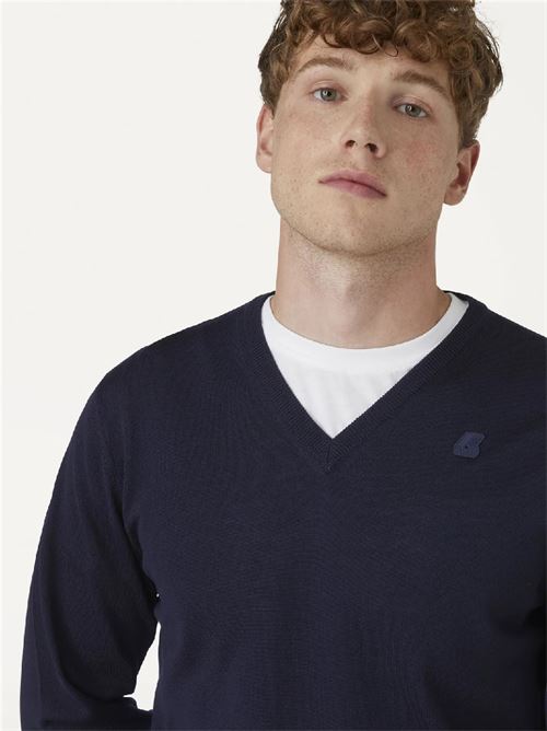 maglione scollo a v K-WAY | K 61128WK89