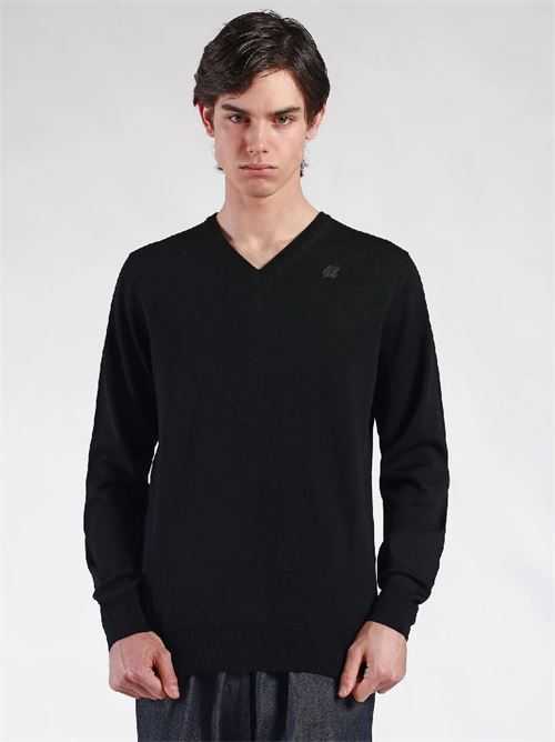 maglione scollo a v K-WAY | K 61128WUSY