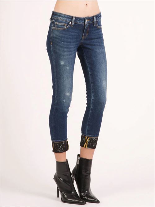 denim skinny vita bassa MET | D722 SABRINA M7DENIM