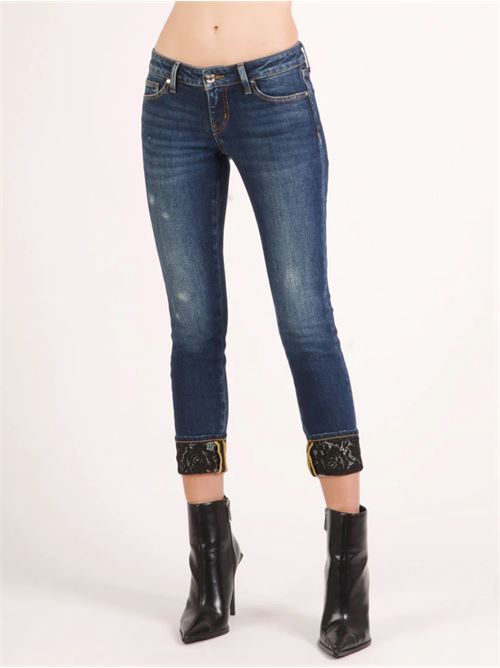denim skinny vita bassa MET | D722 SABRINA M7DENIM