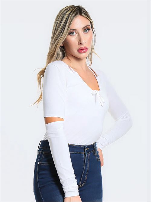 Maglia a manica lunga MET | M7 030 OLGAWHITE