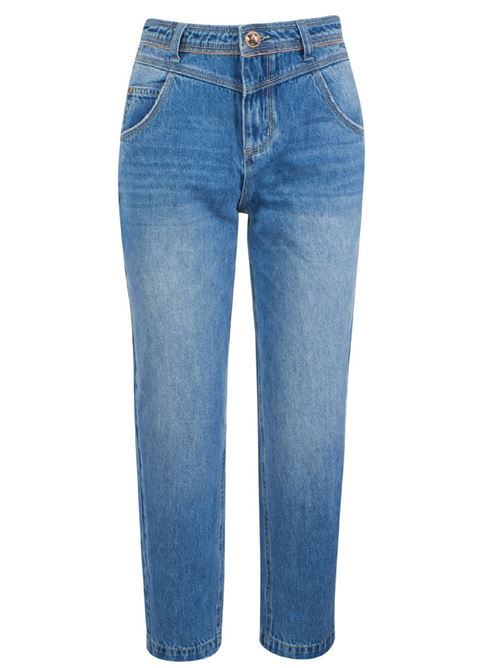JEANS DONNA 5 TASCHE CON BASCHINA YES ZEE | P331P714J 726